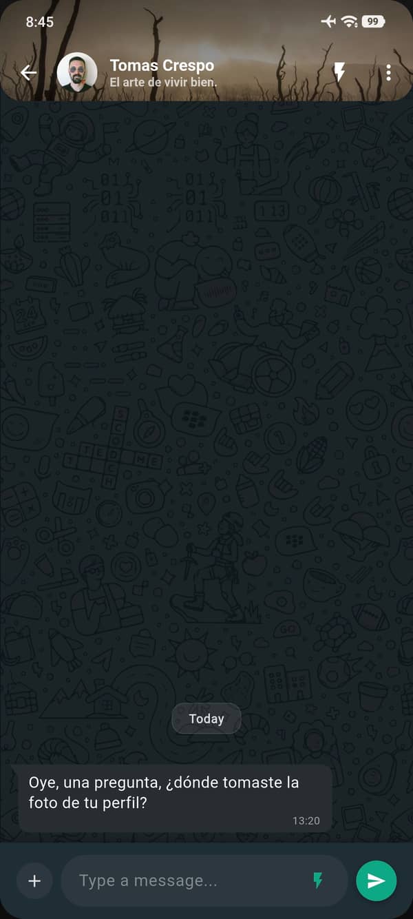 Perfil de usuario privado y seguro en Pin Messenger